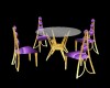 G&B Tea Table Purple