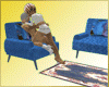 (xGMCx) blue sofa/poses