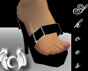 [X] Silver Buckle Black