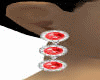 [CD]Ruby Red Earrings