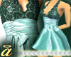 LaceTop Dress AQUA