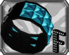 C-Blue Studded Wristband