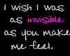 I'm Invisible