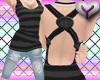 [Y] Stripey Outfit black