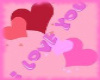 I love you sticker