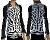 Pimpin Black zebra shirt