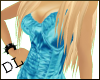 [DL] Blue Bust Out top