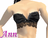 Lace Bandeau Top BLACK