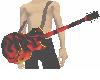 Flaming Guitar