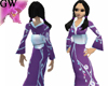 Purple Sakura Kimono A