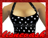 (L) Black Polka Dots