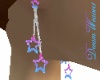 Pastel Star Earrings