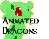 Animated Dragons Leaf