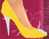 [HC]Yllow PolkaDot Pumps