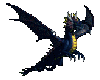 animated flying dragon