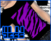 [J] Zebra Black Purple T