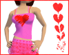 Heart Shirt With Bra