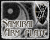 Samurai arm plate L