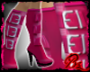 Bust 'Em Boots - Pink