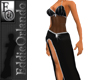 EO(y) Halter Gown black