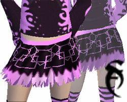Pink Punk Funky Miniskirt