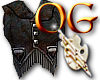 OG/VestBlkLeathFringe