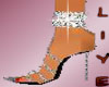 (L)Bracelet Foot diamond