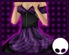 Punk Lolita Dress Purple