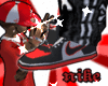 ($)red nikes