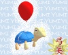 Turtle Balloon Snow Drea