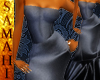 {S} Satin Dress Silver
