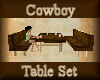 [my]Cowboy Table Set