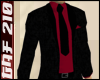 Black Suit w/Dark Red