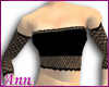 Net off shoulder BLACK