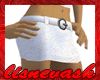 (L) White Mini Skirt v2