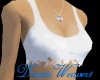 Ripped Top in Icy White