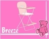 *B BabyGirl High Chair
