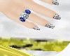 (AL)Saphire Diamond Ring