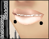 [m] Blaq Snakebite Studs