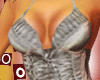 SeMosSilverLaceUpCorset