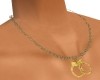 [BS] Gold Cuffs Necklace