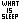 what is sleep?