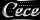 Ceces name badge