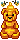 Honey Bear with Bees