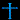 Blue Prostate cancer Awareness Cross