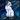 white wolg badge