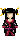 Black and Pink Geisha