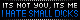 It's Not You It's Me I Hate Small Dicks