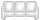 White Padded Sofa