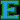 Letter E